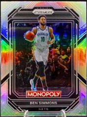 Ben Simmons [Silver] Basketball Cards 2022 Panini Prizm Monopoly Prices
