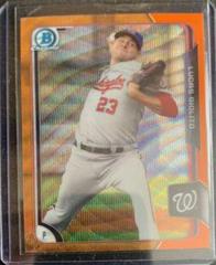 Lucas Giolito [Orange Wave Refractor] #BCP200 Baseball Cards 2015 Bowman Chrome Prospects Prices