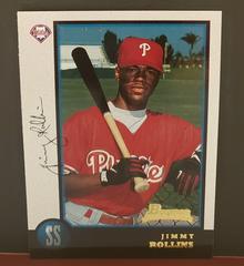 Jimmy Rollins #181 Baseball Cards 1998 Bowman Prices