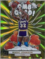 Magic Johnson [Yellow] #20 Basketball Cards 2023 Panini Donruss Bomb Squad Prices