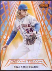 Noah Syndergaard [Orange] Baseball Cards 2018 Stadium Club Beam Team Prices