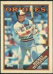 Mickey Tettleton #120T Baseball Cards 1988 Topps Traded Tiffany Prices
