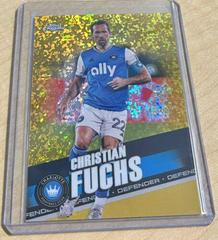 Christian Fuchs [Gold Mini Diamond] Soccer Cards 2022 Topps Chrome MLS Prices