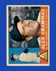 Alex Grammas #168 Baseball Cards 1960 Topps Prices