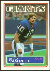 Brad Van Pelt Football Cards 1983 Topps Prices