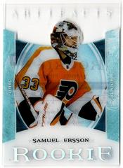 Samuel Ersson Hockey Cards 2023 Upper Deck Artifacts 2022 Update Clear Cut Rookies Prices