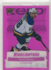 Robert Thomas [Purple] #HL-17 Hockey Cards 2022 Upper Deck Highlighters Prices
