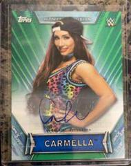 Carmella [Green] #A-CM Wrestling Cards 2019 Topps WWE Women's Division Autographs Prices
