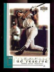 Derek Jeter Baseball Cards 2001 Upper Deck Reserve Prices