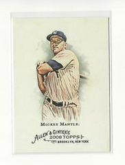 Mickey Mantle #7 Baseball Cards 2008 Topps Allen & Ginter Prices