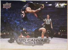 Santana, Ortiz Wrestling Cards 2022 Upper Deck AEW UD Canvas Prices