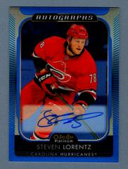 Steven Lorentz #BA-SL Hockey Cards 2021 O-Pee-Chee Platinum Blue Rainbow Autographs Prices