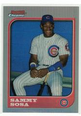 Sammy Sosa [Refractor] #40 Baseball Cards 1997 Bowman Chrome Prices
