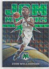 Zion Williamson [Green] #5 Basketball Cards 2021 Panini Mosaic Jam Masters Prices