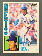 Tom Seaver #740 Baseball Cards 1984 Topps Tiffany Prices