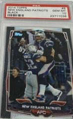 New England Patriots [Black] #6 Football Cards 2014 Topps Prices