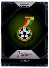 Ghana #12 Soccer Cards 2022 Panini Prizm World Cup Team Badges Prices