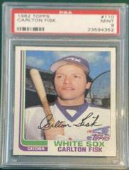 Carlton Fisk #110 Baseball Cards 1982 Topps Prices