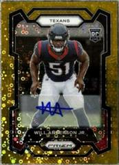 Will Anderson Jr. [Autograph Gold] #342 Football Cards 2023 Panini Prizm No Huddle Prices