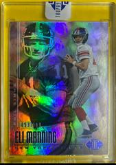 Eli Manning, Phil Simms [Blue] #5 Football Cards 2017 Panini Illusions Prices