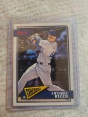 Anthony Rizzo [Red] Baseball Cards 2018 Panini Chronicles Classics Prices