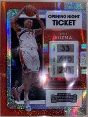 Kyle Kuzma [Opening Night] Basketball Cards 2021 Panini Contenders Prices