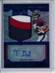 Tank Dell [Purple] #RPA-21 Football Cards 2023 Panini Plates and Patches Rookie Patch Autographs Prices