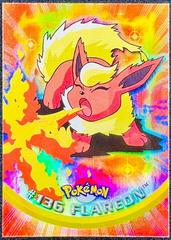Flareon [Rainbow Foil] #136 Pokemon 2000 Topps TV Prices