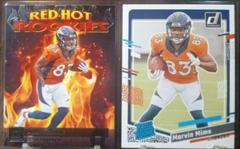 Marvin Mims #RHR-10 Football Cards 2023 Panini Donruss Red Hot Rookies Prices