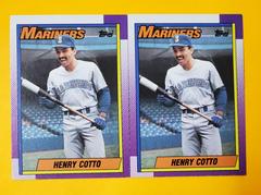 Henry Cotto #31 Baseball Cards 1990 Topps Tiffany Prices