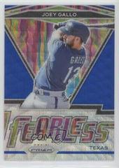 Joey Gallo [Blue Wave] #FR-10 Baseball Cards 2021 Panini Prizm Fearless Prices