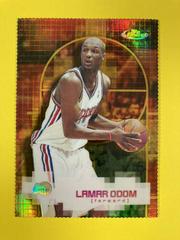 Lamar Odom [Gold Refractor] #71 Basketball Cards 2000 Finest Prices