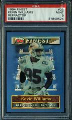 Kevin Williams [Refractor] #35 Football Cards 1994 Topps Finest Prices