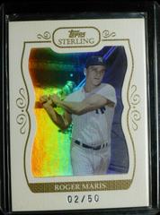 Roger Maris #127 Baseball Cards 2008 Topps Sterling Prices