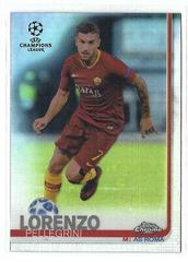 Lorenzo Pellegrini [Refractor] Soccer Cards 2018 Topps Chrome UEFA Champions League Prices
