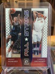 Carmelo Anthony, Dwight Howard #18 Basketball Cards 2021 Panini Donruss Optic All Stars Prices