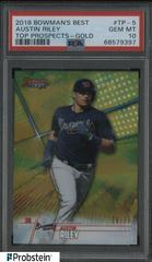 Austin Riley [Gold] #TP-5 Baseball Cards 2018 Bowman's Best Top Prospects Prices