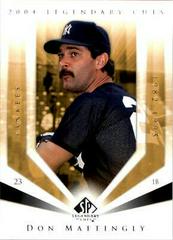 Don Mattingly #27 Baseball Cards 2004 SP Legendary Cuts Prices