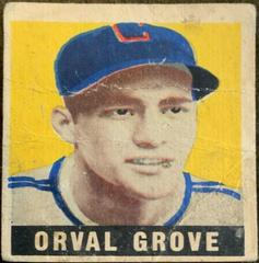 Orval Grove #66 Baseball Cards 1948 Leaf Prices