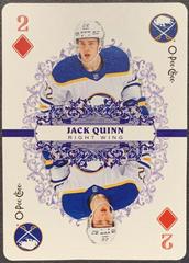 Jack Quinn #2 Hockey Cards 2022 O Pee Chee Playing Cards Prices