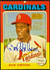 Bob Gibson #TT18F Baseball Cards 2001 Topps Team Legends Autograph Prices