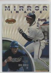 Albert Belle, Bobby Abreu, Kenny Lofton, Vladimir Guerrero [Inverted Refractor] Baseball Cards 1997 Bowman's Best Mirror Image Prices