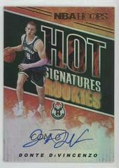 Donte DiVincenzo Basketball Cards 2018 Panini Hoops Hot Signatures Rookies Prices