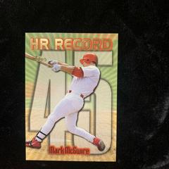 Mark McGwire [#45] #220 Baseball Cards 1999 Topps Home Run Record Prices