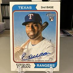 Ezequiel Duran #ROA-ED Baseball Cards 2023 Topps Heritage Real One Autographs Prices