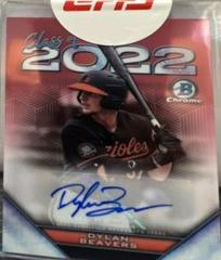 Dylan Beavers [Red] #C22A-DB Baseball Cards 2022 Bowman Draft Class of Autographs Prices