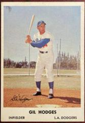 Gil Hodges Baseball Cards 1961 Bell Brand Dodgers Prices