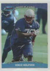 Vince Wilfork Football Cards 2004 Bowman's Best Prices