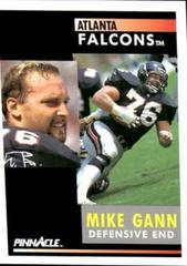 Mike Gann Football Cards 1991 Pinnacle Prices