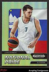 Luka Doncic #NP-LD Basketball Cards 2022 Panini Prizm Draft Picks National Pride Prices